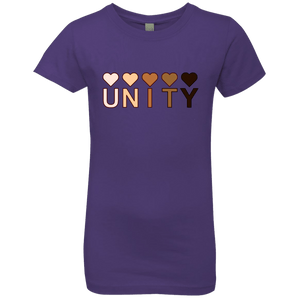 Unity Hearts Girls' Princess T-Shirt