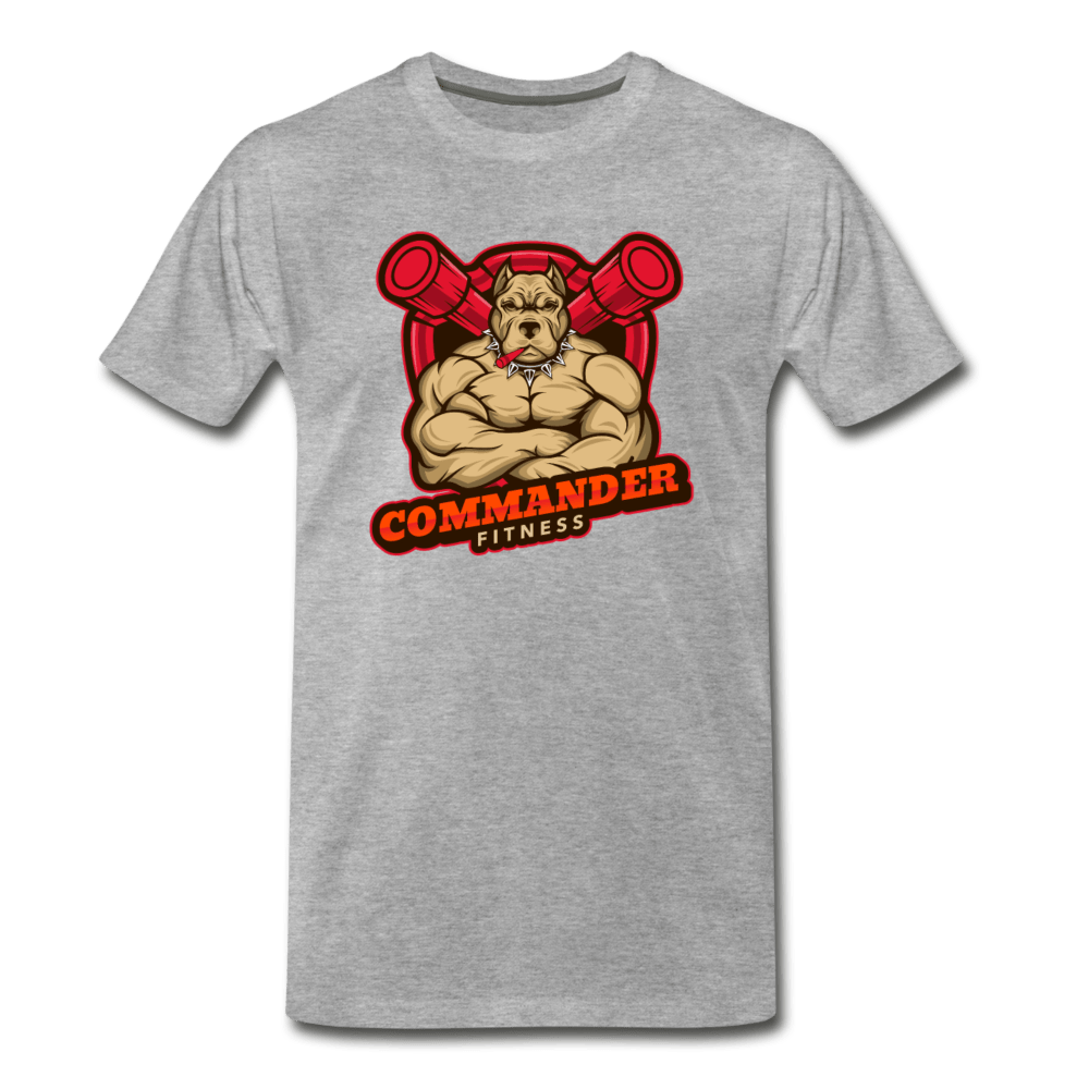 Commander Fitness Men's Premium T-Shirt - Fitted Clothing Company
