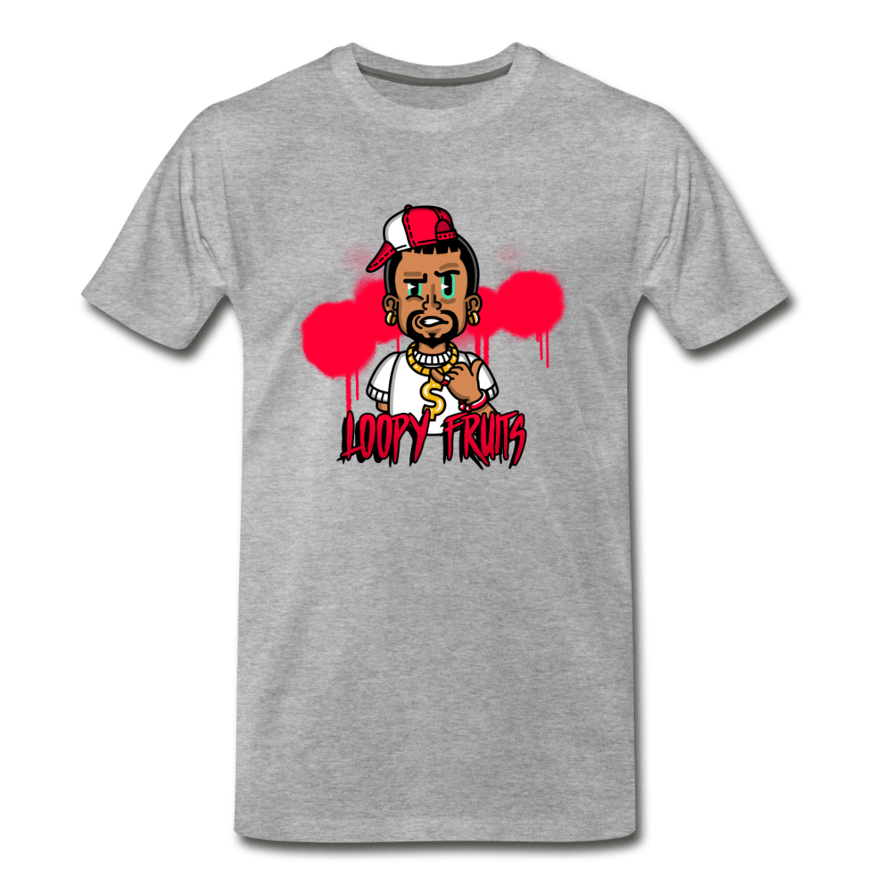 Loopy Fruits Men's Premium T-Shirt - Fitted Clothing Company