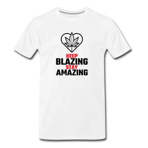 Keep Blazing Men's Premium T-Shirt - Fitted Clothing Company