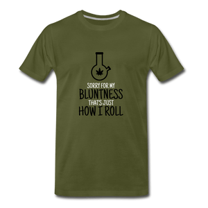 Bluntness Men's Premium T-Shirt - Fitted Clothing Company