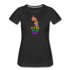 Its Ok Women’s Premium T-Shirt - Fitted Clothing Company