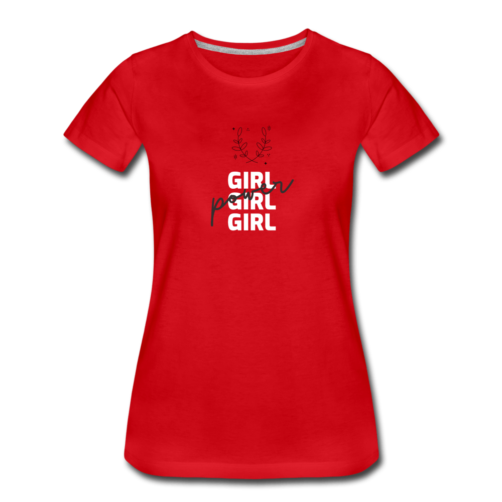 Girl Power Women’s Premium T-Shirt - Fitted Clothing Company