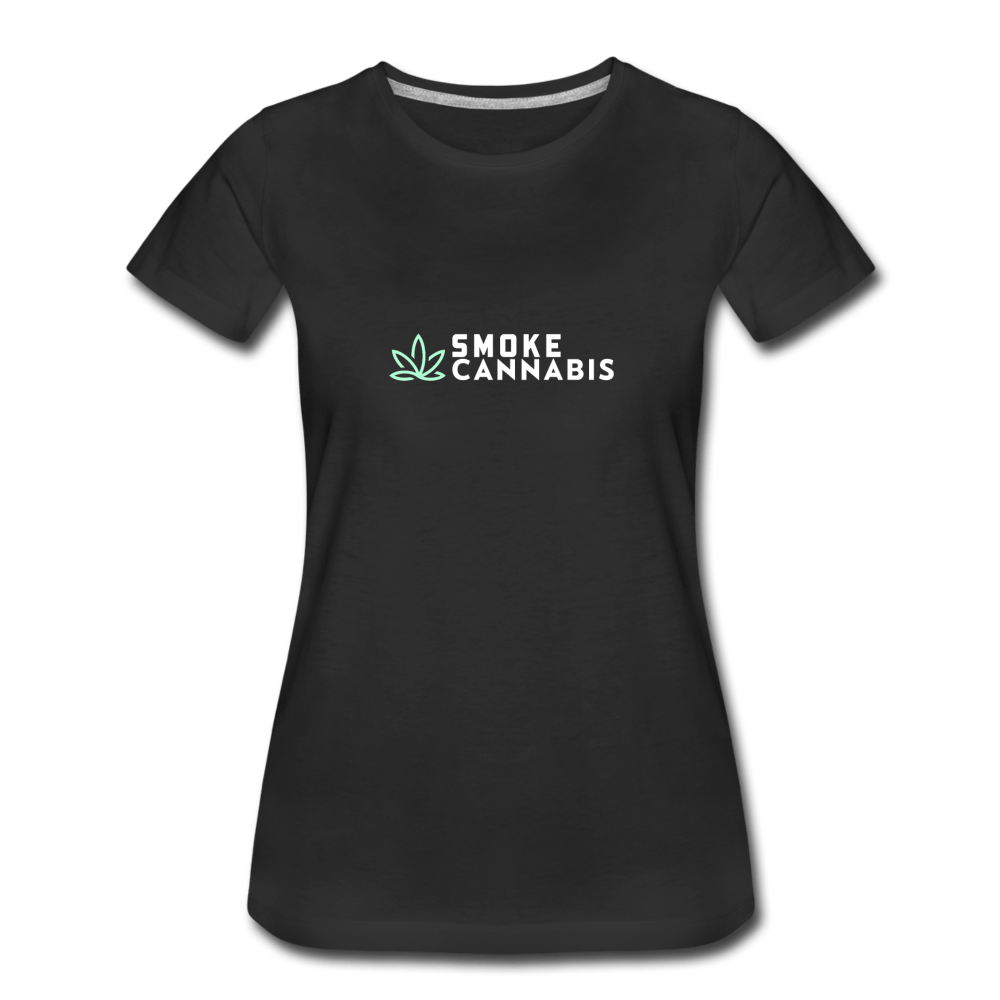 Smoke Cannabis Women’s Premium T-Shirt - Fitted Clothing Company
