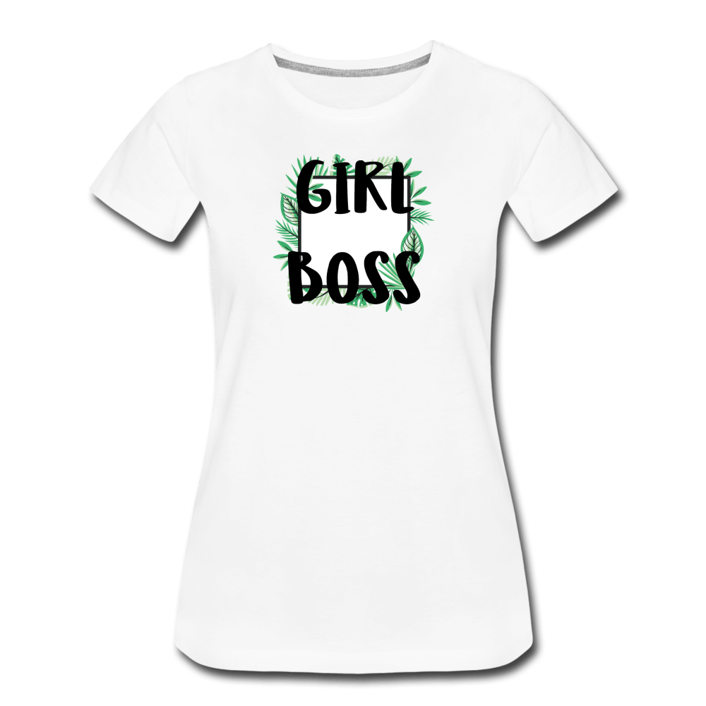 Girl Boss Women’s Premium T-Shirt - Fitted Clothing Company