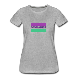 Womanist Flag Women’s Premium T-Shirt - Fitted Clothing Company