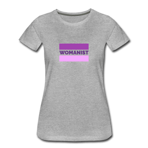 Womanist Flag II Women’s Premium T-Shirt - Fitted Clothing Company