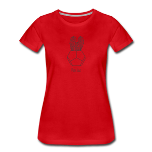 Plant Lady Women’s Premium T-Shirt - Fitted Clothing Company