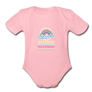 Rainbow Organic Baby Onesie - Fitted Clothing Company