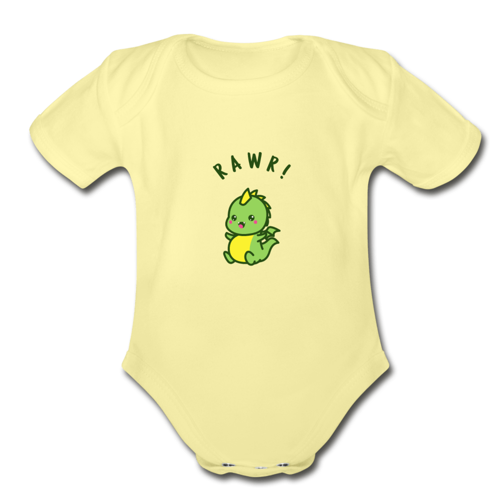 RAWR Baby Organic Baby Onesie - Fitted Clothing Company