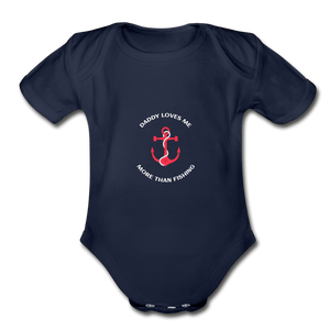 More than Fishing Organic Baby Onesie - Fitted Clothing Company