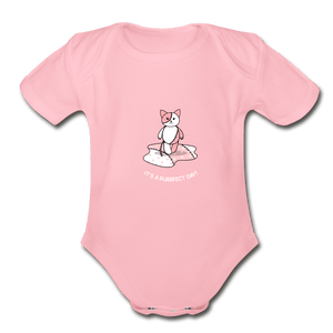 Purrfect Day Organic Baby Onesie - Fitted Clothing Company