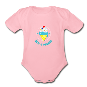 Ice Cream Organic Baby Onesie - Fitted Clothing Company