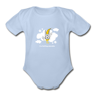 Fluffing Adorable Organic Baby Onesie - Fitted Clothing Company