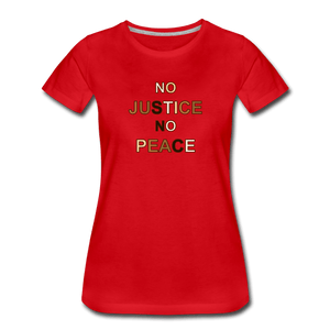 U NJNP Women’s Premium T-Shirt - Fitted Clothing Company