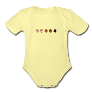 U Fist Organic Short Sleeve Baby Bodysuit - Fitted Clothing Company
