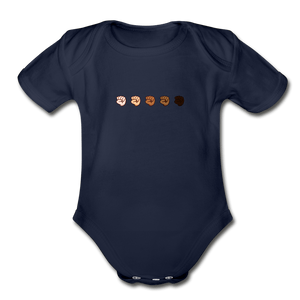 U Fist Organic Short Sleeve Baby Bodysuit - Fitted Clothing Company