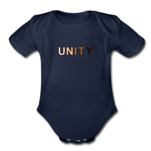 Unity Organic Short Sleeve Baby Bodysuit - Fitted Clothing Company