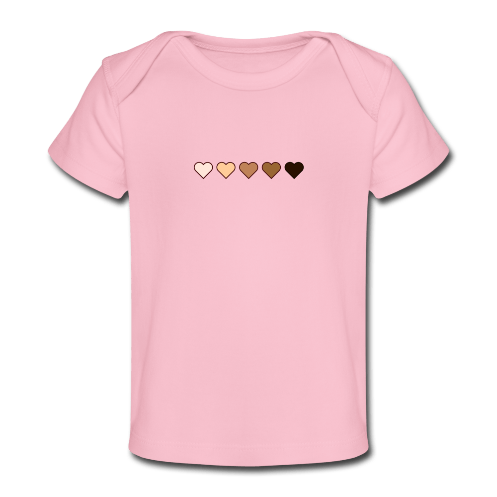 U Hearts Organic Baby T-Shirt - Fitted Clothing Company