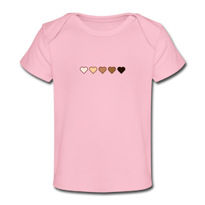 U Hearts Organic Baby T-Shirt - Fitted Clothing Company