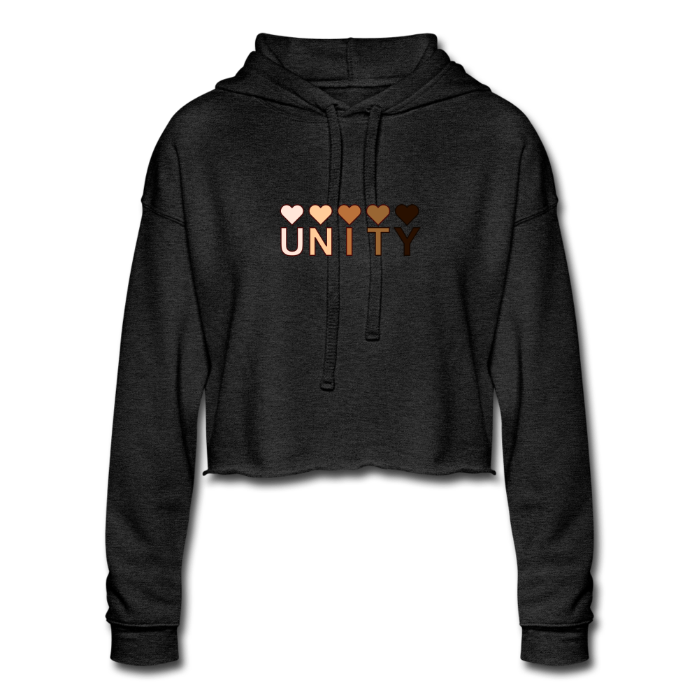 Unity Hearts Women's Cropped Hoodie - Fitted Clothing Company
