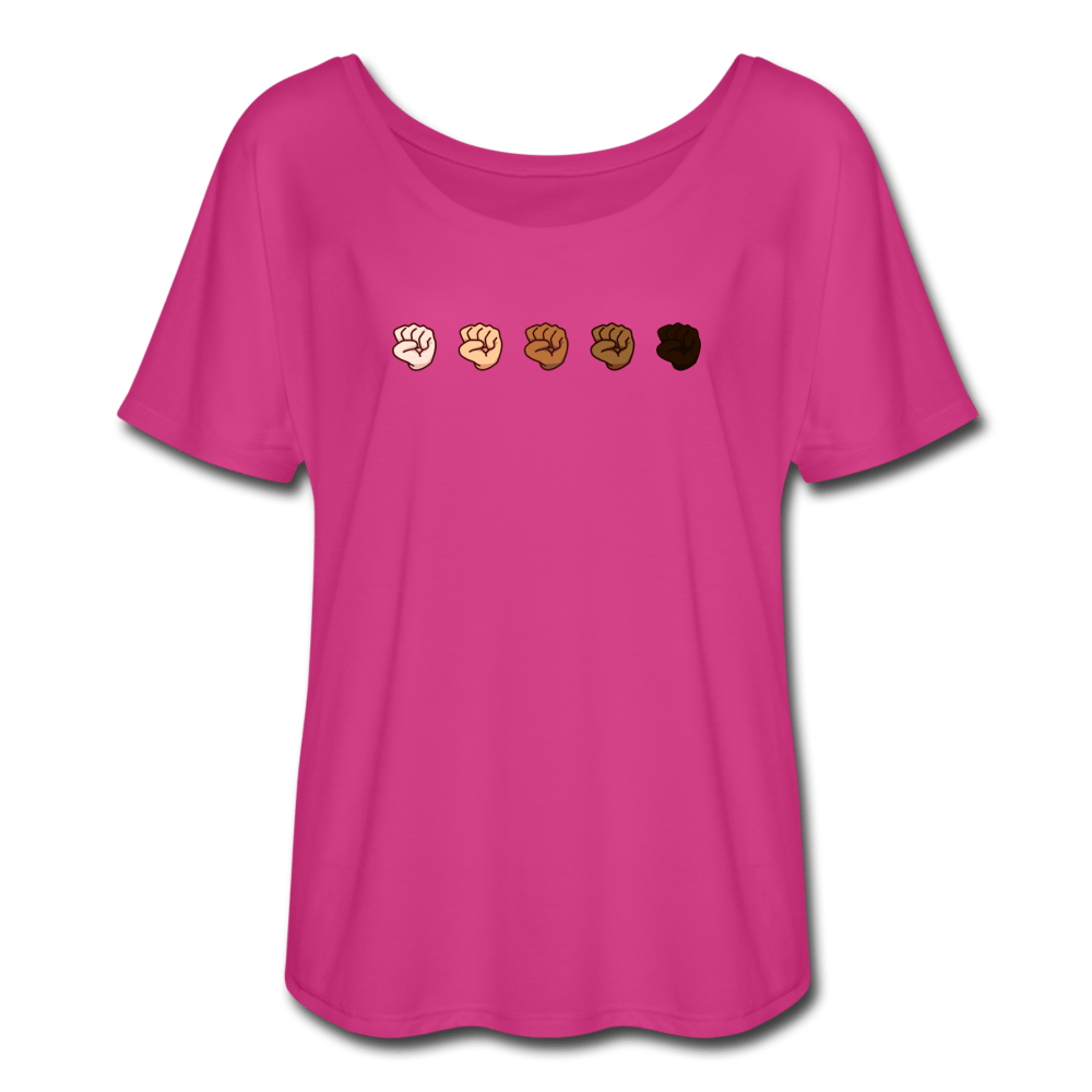 U Fist Women’s Flowy T-Shirt - Fitted Clothing Company