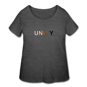 Unity Women’s Curvy T-Shirt - deep heather