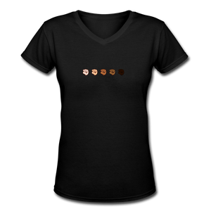 U Fist Women's V-Neck T-Shirt - Fitted Clothing Company