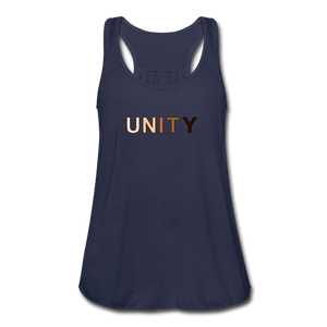 Unity Women's Flowy Tank Top - navy