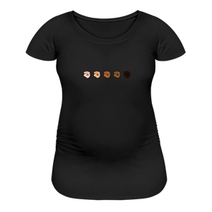 U Fist Women’s Maternity T-Shirt - black