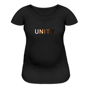 Unity Women’s Maternity T-Shirt - black