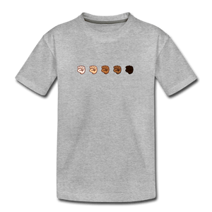 U Fist Kids' Premium T-Shirt - heather gray