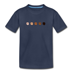U Fist Kids' Premium T-Shirt - navy