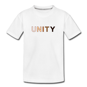 Unity Kids' Premium T-Shirt - white