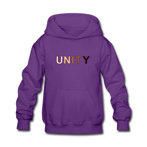 Unity Kids' Hoodie - purple