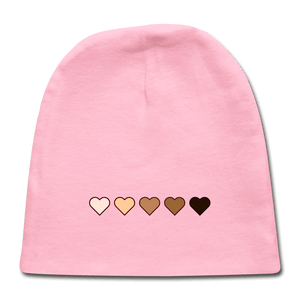U Hearts Baby Cap - light pink