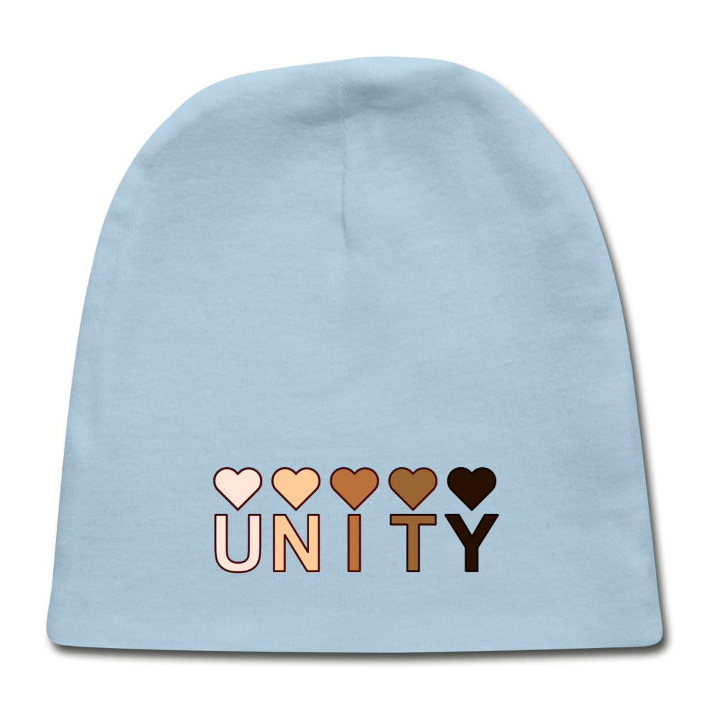 Unity Hearts Baby Cap - white