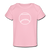 Baseball Organic Baby T-Shirt - light pink