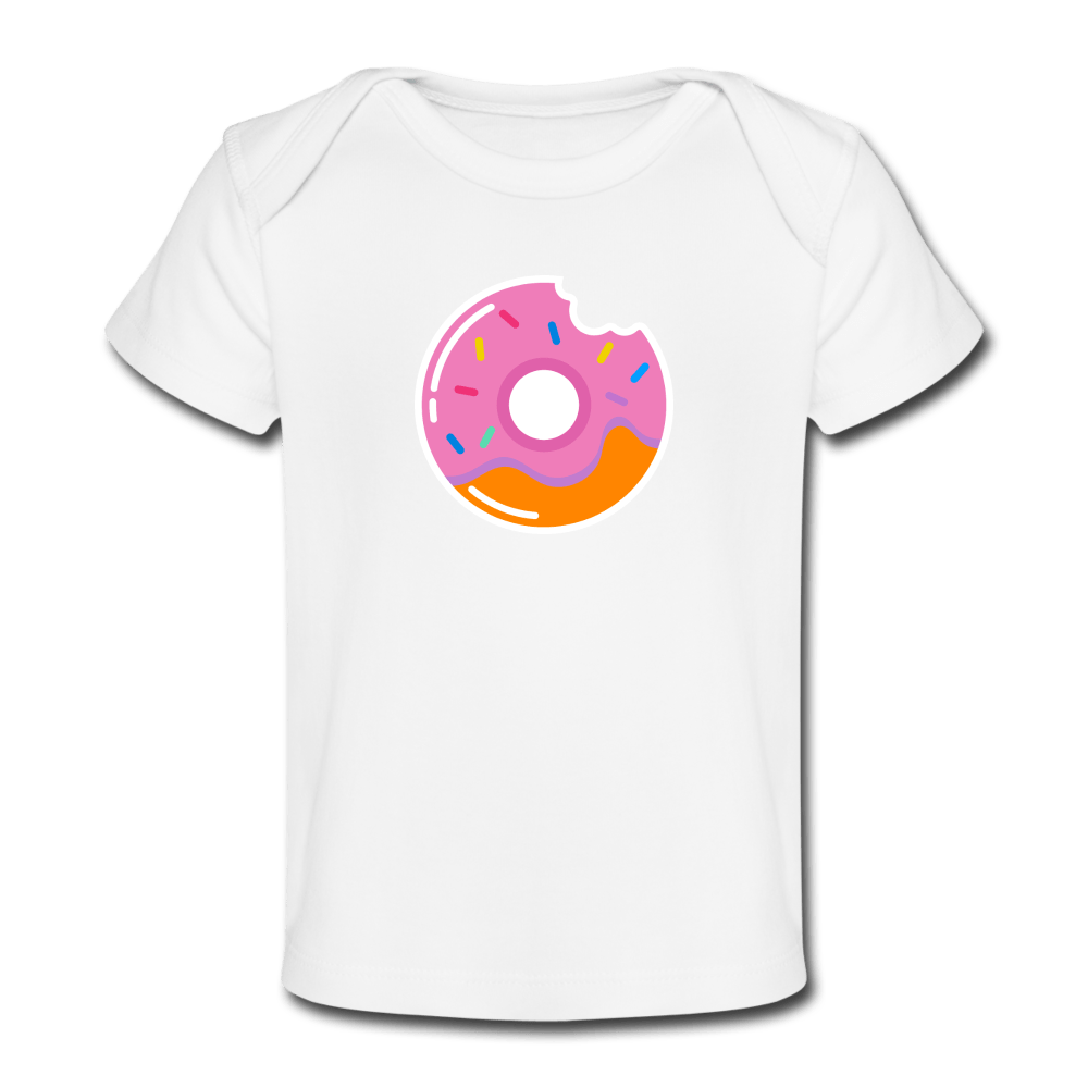 Donut Organic Baby T-Shirt - light pink