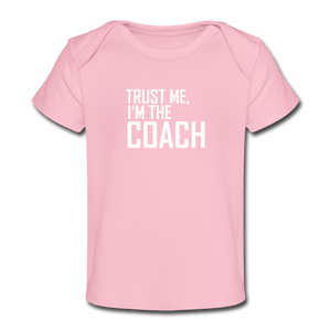Coach Organic Baby T-Shirt - light pink