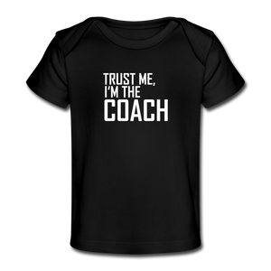 Coach Organic Baby T-Shirt - black