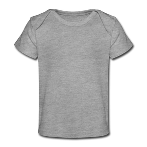 Baby Organic T-Shirt - heather gray
