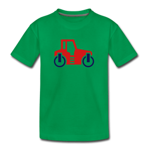 Red Car Toddler Premium T-Shirt - kelly green