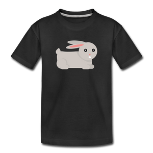 Bunny Toddler Premium T-Shirt - black