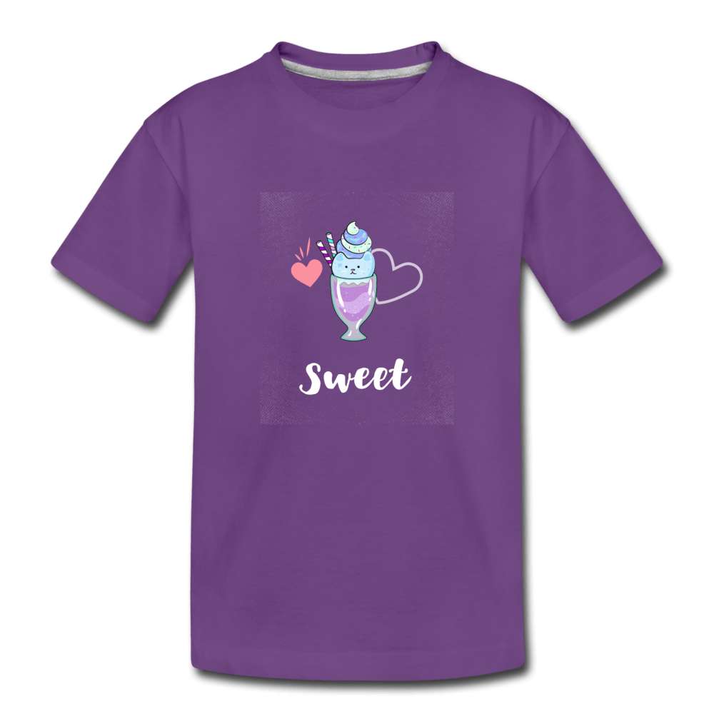 Sweet Toddler Premium T-Shirt - purple