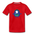 Blue Moster Toddler Premium T-Shirt - red