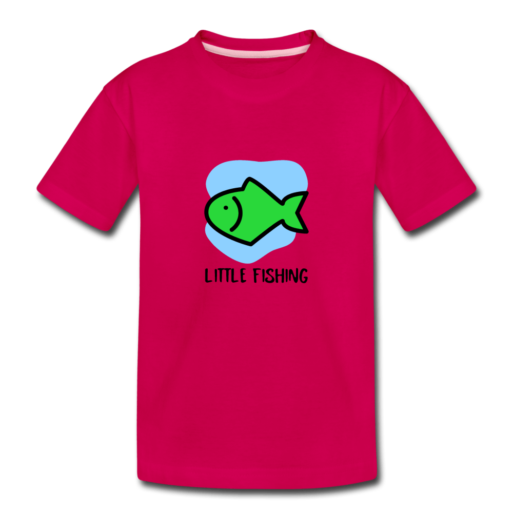 Fishing Toddler Premium T-Shirt - heather blue