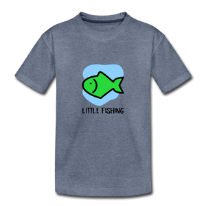 Fishing Toddler Premium T-Shirt - heather blue