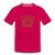 Crown Toddler Premium T-Shirt - dark pink