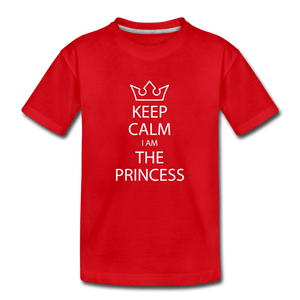 Keep Calm Toddler Premium T-Shirt - red